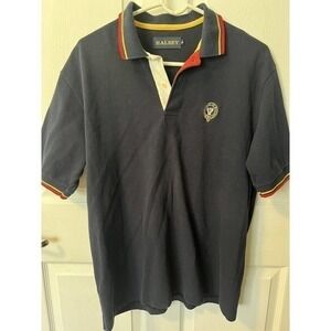 HALSEY Collection Embroidered Logo Light Weight Polo Shirt, Size‎ large